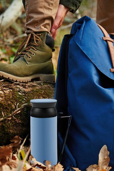 Karaca Rainbow Blue Stainless Steel Thermos 350 ml (KEEPING HOT/COLD UP TO 8 HOURS)