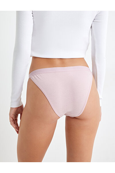 Koton Brazilian Külot Slogan Baskılı Pamuklu Yanları İpli