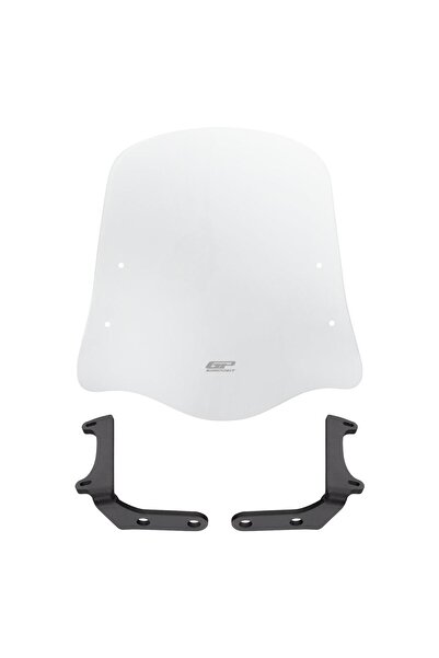 GP KOMPOZİT SYM Orbit II 50 2022-2024 Uyumlu Ön Cam Şeffaf 42 cm