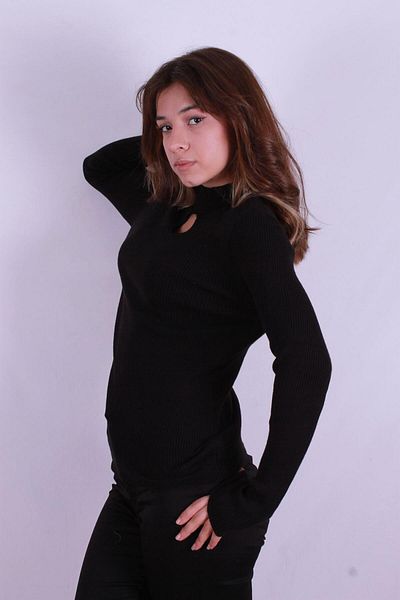 Fashion Friends 24K0023K1 Pulover de damă cu gât crew