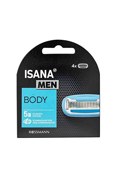ISANA MEN - Yedek Tıraş Bıçağı - 5 Bıçaklı - 4'lü
