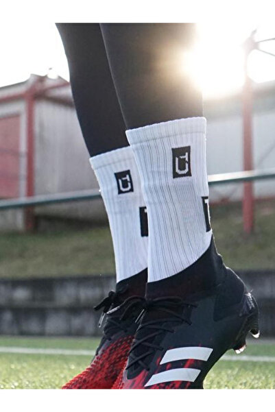 Shuttle Park 3 ζεύγη προσαρμοσμένη λευκή αντιολισθητική πετσέτα σιλικόνης σόλα χωρίς ραφή Match Pro Sportsman κάλτσες