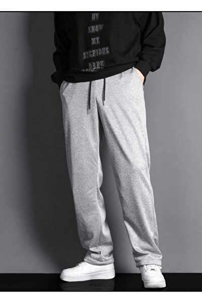 FİTGO Ανδρική φόρμα φόρμας με φαρδύ κόψιμο, Oversize, στο κάτω μέρος