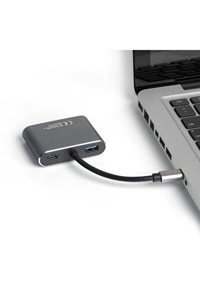 UNIVERSA DRK-478 DARK U31XHDV TYPE-C إلى HDMI/VGA 4K محول المحور