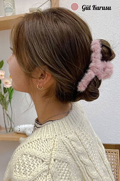 PREGIO Women's XL Large Size Plush Furry Elegant Winter Peg