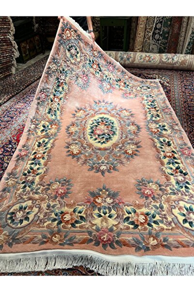 RD RAMAZAN DAĞ EL HALI SANATI El Dokuma Kabartmalı Çin Halısı 280x180..