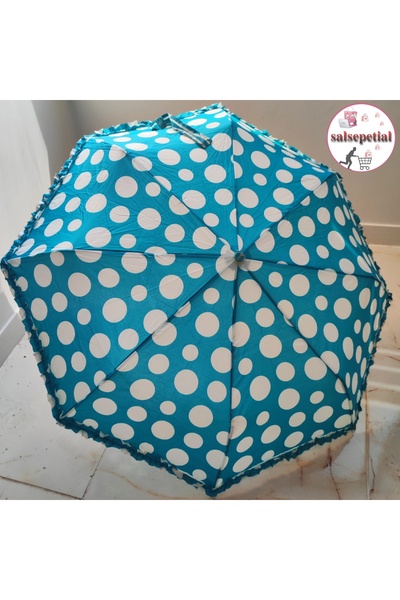 Salsepetial Desenli Kadın Şemsiye