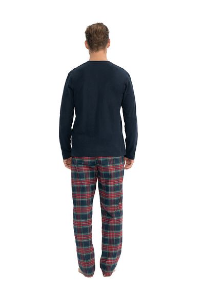U.S. Polo Assn. Η.Π.Α. Polo Assn. Σετ ανδρικές πιτζάμες - καρό, στρογγυλή λαιμόκοψη 11025K.Z1.ET8.AG.8.ROU5.P1.023TKJRDN