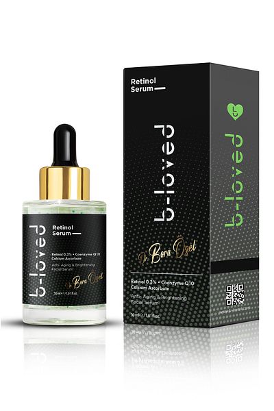 b-loved Retinol 0.3 % (Vitamin a), Coenzyme Q10, Anti-Wrinkle and Acne, Brightening Serum 30ml