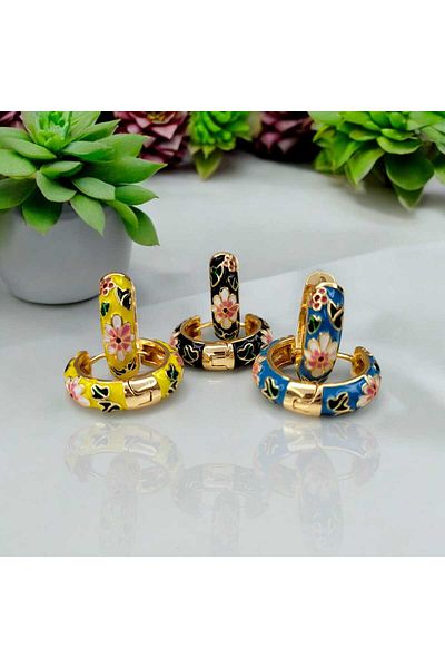 Öze Aksesuar Undarmed Flowers Earring Earring