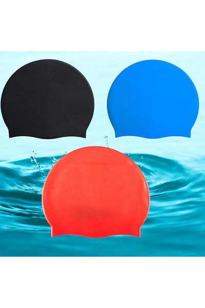 Gök Sports Latex Bonnet Unisex Swimming Latex Swimmer Pool and Sea Bonnet