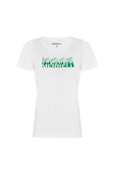 Merrell Tall Women's White T-Shirt Women's T-Shirt M2Tallw