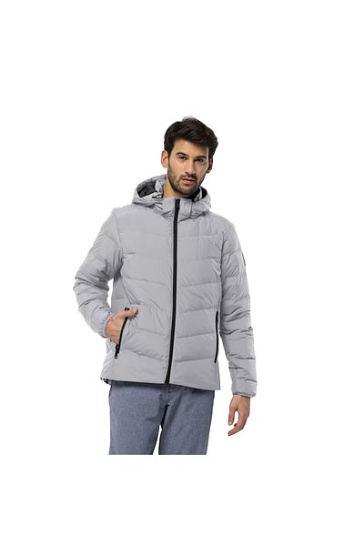 Jack Wolfskin Men's Outdoor Jacket Colonius Gray Men's Outdoor Jacket 1207431_6315