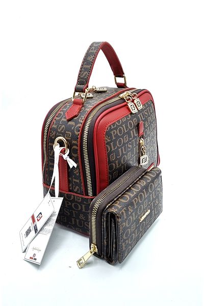 Just Polo Original Justpolo Women's Shoulder Bag and Wallet Combination
