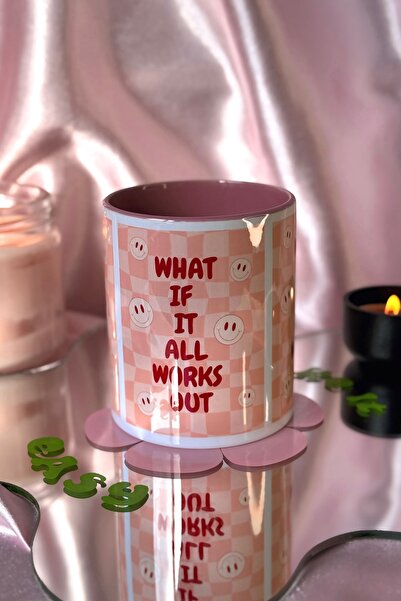 Cool Stuff ماذا لو كان الأمر ينتهي بالنجاح؟ كوب وردي اللون