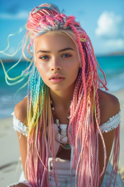 Suzan Peruk Afrika Örgüsü Zenci Örgüsü Box braid yapımı için kullanılan ek sa...