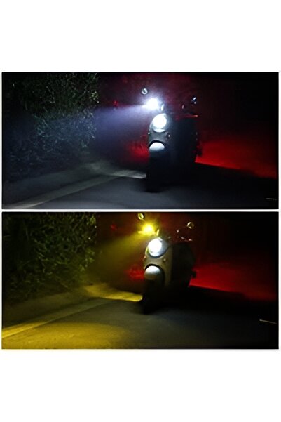 DRİVE DREAM 2 ADET BAYKUŞ LED SİS FARI ÇAKARLI ÇİFT RENK SARI-BEYAZ MOTO-OFFROAD-SUV-İŞ MAKİNESİ