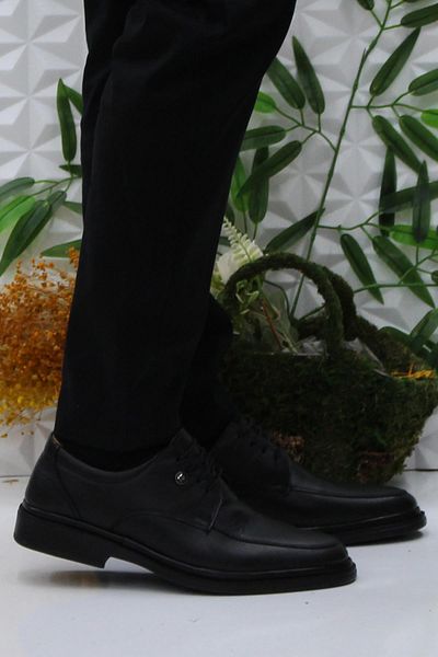 Pierre Cardin 67323 Μαύρο Comfy Γνήσιο Προϊόν Ανδρικά παπούτσια από γνήσιο δέρμα