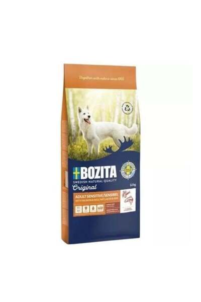 Bozita Original Adult Sensitive Skin&coat Somonlu Köpek Maması 12 Kg