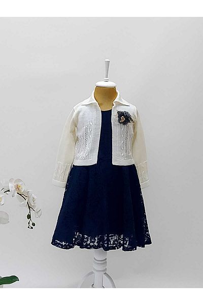 Şenkız Tricotaj pentru fete Bolero Eid Rochie pentru fete