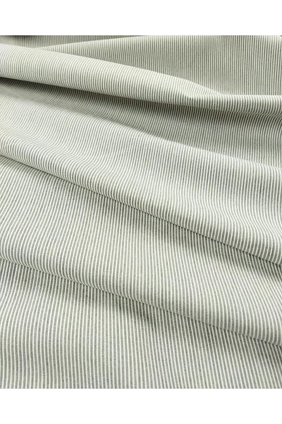 Kumaş Parça Γκρι και Λευκό Χρώμα Συνθετικό Ύφανση - 140x185 cm (Πλάτος)