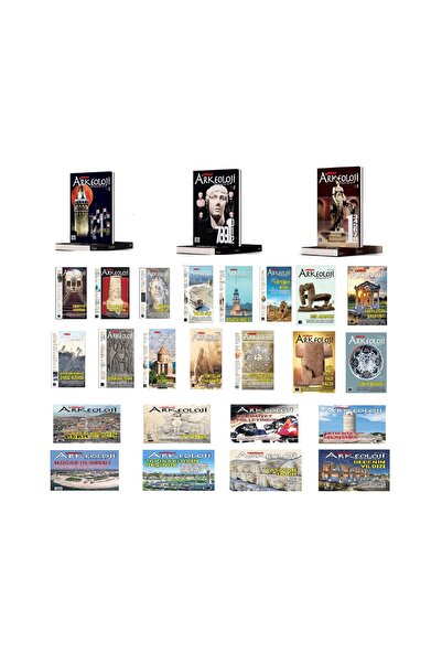 Milliyet Yayınları Milliyet Arkeoloji Dergisi Tüm Sayılar (1-41)