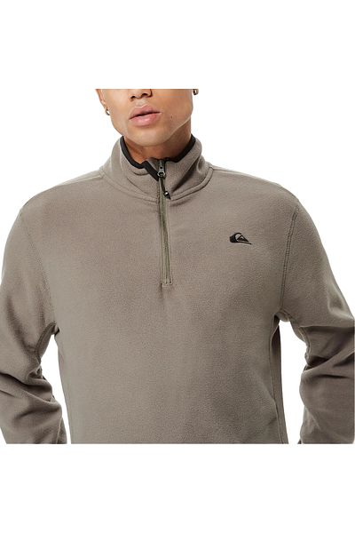 Quiksilver Mission Halfzip Men's Green Fleece Men's Fleece Eqyft03163
