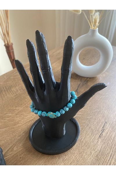 Store Turquoise Jewelled Hood Charm Bracelet