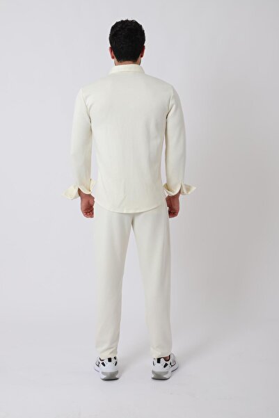 Stilkombin Χτενισμένο βαμβακερό κούμπωμα χειμερινό κοστούμι Joger QM 2013 6362_72011