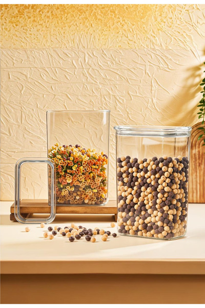 sepetra Crystal Clear Series Plastic Storage Container, Vacuum Silicone Seal,...