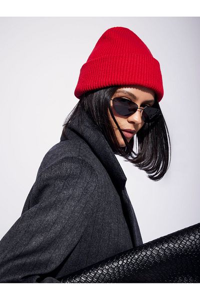 Pissos Unisex Premium Winter Hat - Plain Knitted Wool Beret, 2024/25