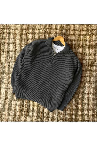 gamaro Half Zippered Knitwear Thessaloniki Sweater