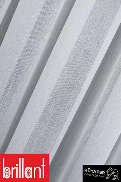 Brillant Rüyaper Trending Product Heavy Gramage Bamboo Floor Tulle Curtain Suitable for Any Room Frequently Pleated
