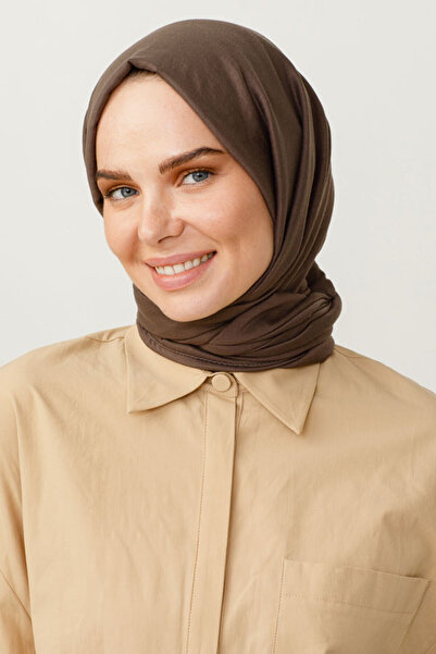 VALOR شال من القطن باللون الرمادي