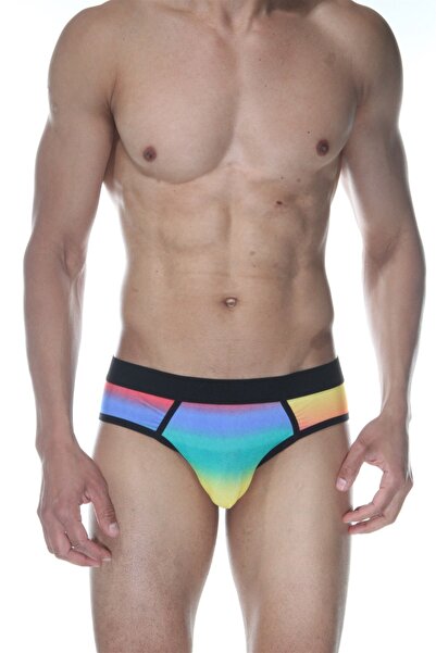 Mulvix Mulvxbrf Brf02 Gökkuşağı Jockstrap Erkek Iç Giyim (Mulvix)