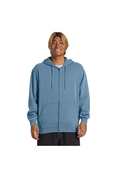 Quiksilver Salt Water Zip Hoodie Men's Blue Sweatshirt Men's Sweatshirt Aqyft03330