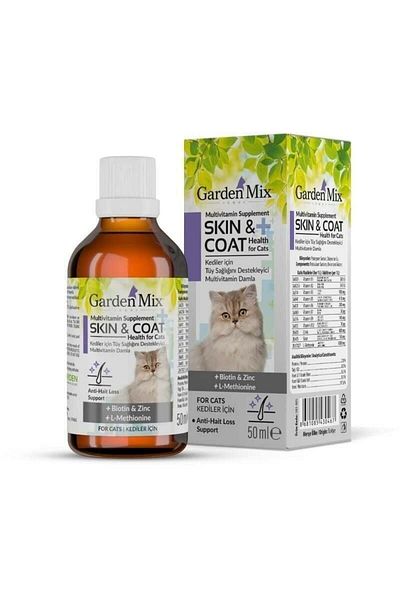 Furlo Garden Mix Cat Drops for Hair Health 50 ml - Petshop