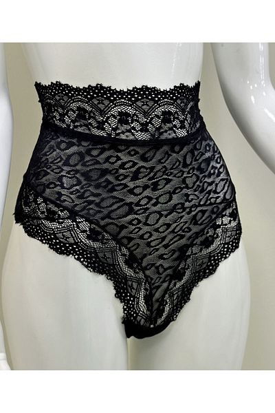 opencart New Opencart Black Lace High Waist Panty Venus-K1013 Campaign!! !
