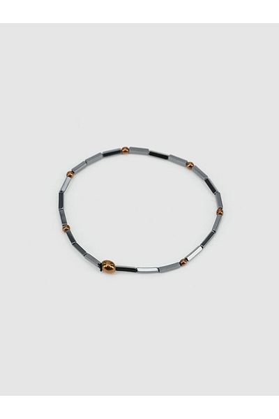Ltb Bead Anthracite Bracelet