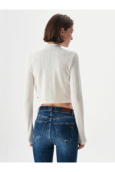 Ltb Long Sleeve White Sweatshirt