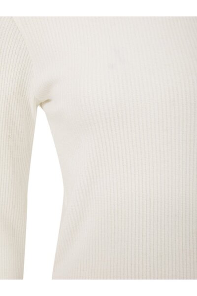 Ltb Bílá mikina Half Fisherman