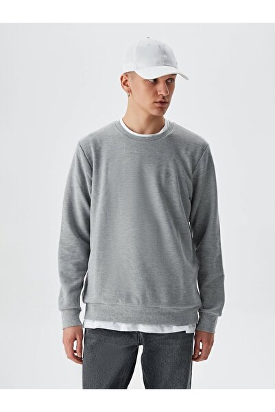 Ltb Велосипедний комір Сірий Світшот