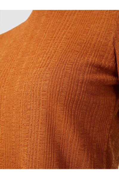 Ltb Long Sleeve Brown Sweatshirt