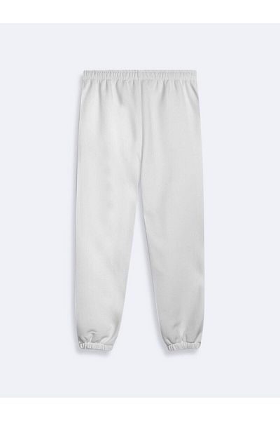 Ltb Γκρι φόρμα Jogger Regular Fit - με σύνθημα