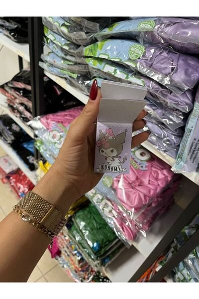 BALON HOME دفتر ملاحظات صغير من سانريو كورومي - 70 ورقة، ألوان ونماذج مختلفة