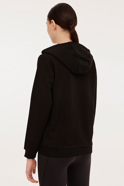 lumberjack WB FULL ZIP 18SN77 4PR Μαύρη γυναικεία αθλητική φόρμα