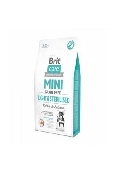 Brit Care Brıt Care Mını Lıght Sterılızed Taze Tavşan Eti Ve Somon Balıklı Kü...
