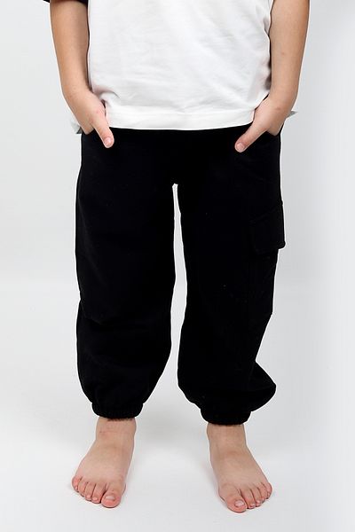 Vauva 1/6 Years Girl's and Boy's Trousers - Elastic Waist and Cargo Pocket
