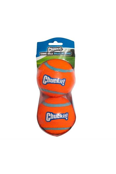 Chuckit ! Set of 2 Dog Tennis Play Balls (XL Size)