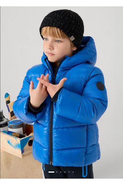 MAYORAL Palton scris Blue Cool Kids